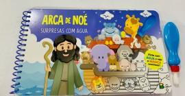 Livro Arca de No surpresas com agua, cada