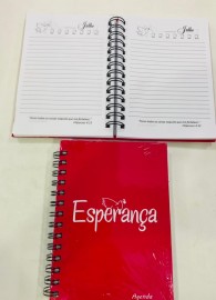 Agenda  permanente  Esperana( rosa)
