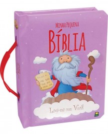 Livro Minha pequena Bblia com alcinha.