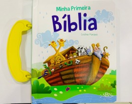 Livro Minha primeira bblia com alcinha.