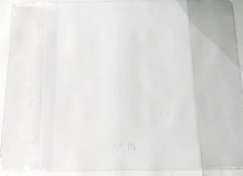 Capa de bblia transparente numero 15,( bblia da mulher sabia)34 x24,5 cm